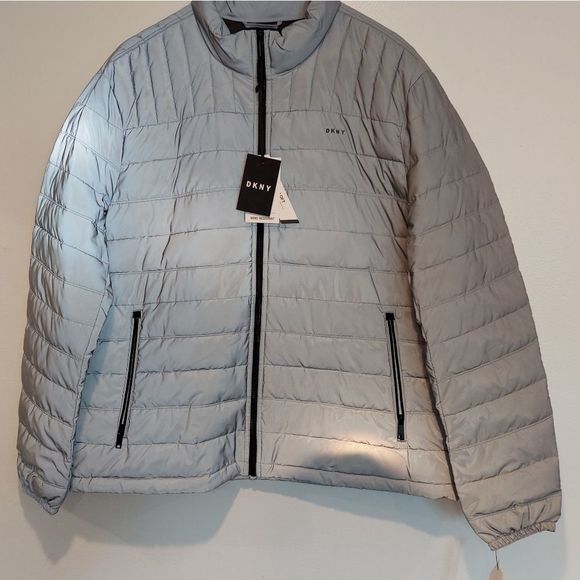 DKNY Men's Water Resistant Ultra Loft Quilted Pack - Picture 5 of 8